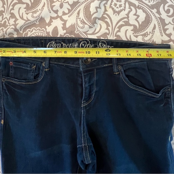 Converse One Star brand jean, size 12, fabric cotton/spandex. - Picture 4 of 6